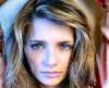 The photo image of Mischa Barton, starring in the movie "Walled In"