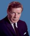 The photo image of Richard Basehart, starring in the movie "Being There"