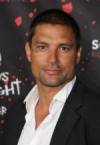 The photo image of Manu Bennett, starring in the movie "The Condemned"