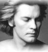 The photo image of Helmut Berger, starring in the movie "The Romantic Englishwoman"