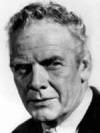 The photo image of Charles Bickford, starring in the movie "The Plainsman"