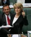 The photo image of Julie Bishop, starring in the movie "Any Old Port!"