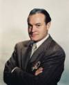 The photo image of Bob Hope, starring in the movie "Spies Like Us"