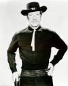 The photo image of Richard Boone, starring in the movie "The Robe"