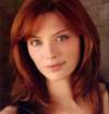 The photo image of April Bowlby, starring in the movie "All Roads Lead Home"