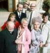 The photo image of Arthur Brough, starring in the movie "Are You Being Served?"