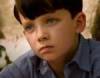 The photo image of Asa Butterfield, starring in the movie "The Boy in the Striped Pyjamas"