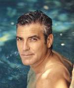 The photo image of George Clooney. Down load movies of the actor George Clooney. Enjoy the super quality of films where George Clooney starred in.