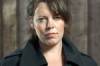 The photo image of Olivia Colman, starring in the movie "Confetti"