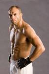 The photo image of Randy Couture, starring in the movie "Redbelt"