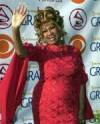 The photo image of Celia Cruz, starring in the movie "Soul Power"