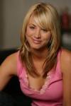 The photo image of Kaley Cuoco, starring in the movie "Virtuosity"
