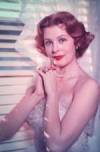 The photo image of Arlene Dahl, starring in the movie "The Reign of Terror aka Black Book"