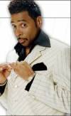 The photo image of Morris Day, starring in the movie "Purple Rain"
