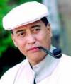 The photo image of Danny Denzongpa, starring in the movie "Seven Years in Tibet"