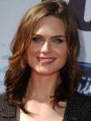 The photo image of Emily Deschanel, starring in the movie "Glory Road"