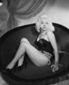 The photo image of Diana Dors, starring in the movie "A Kid for Two Farthings"