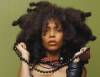 The photo image of Erykah Badu, starring in the movie "Blues Brothers 2000"