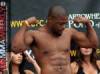 The photo image of Rashad Evans, starring in the movie "Death Warrior"