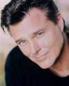 The photo image of Greg Evigan, starring in the movie "Phantom Racer"