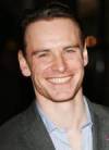 The photo image of Michael Fassbender, starring in the movie "Angel"