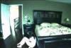 The photo image of Katie Featherston, starring in the movie "Paranormal Activity"