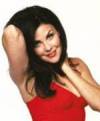 The photo image of Sherilyn Fenn, starring in the movie "Of Mice and Men"