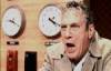 The photo image of Peter Finch, starring in the movie "Network"