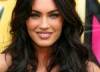 The photo image of Megan Fox, starring in the movie "Transformers"