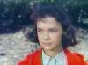 The photo image of Pamela Franklin, starring in the movie "The Legend of Hell House"
