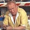 The photo image of Gert Fröbe, starring in the movie "007 Goldfinger"