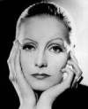 The photo image of Greta Garbo, starring in the movie "Anna Christie"