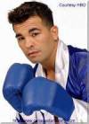 The photo image of Arturo Gatti, starring in the movie "Breaking Point"