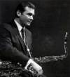 The photo image of Stan Getz, starring in the movie "The Exterminator"