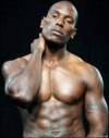The photo image of Tyrese Gibson, starring in the movie "Transformers"