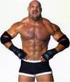 The photo image of Bill Goldberg, starring in the movie "Universal Soldier: The Return"