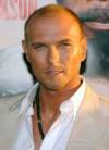 The photo image of Luke Goss, starring in the movie "Mercenary for Justice"
