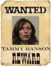 The photo image of Tammy Hanson, starring in the movie "In the Cold of the Night"