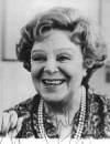 The photo image of Doris Hare, starring in the movie "Confessions from a Holiday Camp"