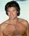 The photo image of David Hasselhoff, starring in the movie "Kickin It Old Skool"