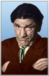 The photo image of Shemp Howard, starring in the movie "Hold That Ghost"