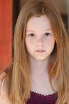 The photo image of Lily Howe, starring in the movie "Haunted Echoes"