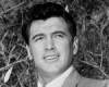 The photo image of Rock Hudson, starring in the movie "All That Heaven Allows"