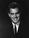 The photo image of Jeffrey Hunter, starring in the movie "The Searchers"