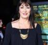 The photo image of Anjelica Huston, starring in the movie "Tinker Bell"