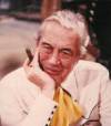 The photo image of John Huston, starring in the movie "The Return of the King"