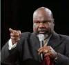 The photo image of T.D. Jakes, starring in the movie "Tribulation"