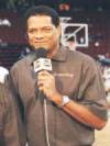 The photo image of Marques Johnson, starring in the movie "White Men Can't Jump"