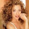 The photo image of Alex Kingston, starring in the movie "Essex Boys"
