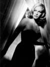 The photo image of Hildegard Knef, starring in the movie "The Snows of Kilimanjaro"